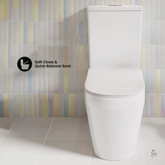 Swiss Madison Lamarck Two-Piece Elongated Toilet Dual-Flush 1.1/1.6 gpf - SM-2T142 - The Home Selection
