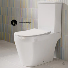 Swiss Madison Lamarck Two-Piece Elongated Toilet Dual-Flush 1.1/1.6 gpf - SM-2T142 - The Home Selection