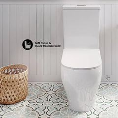 Swiss Madison Lune Two-Piece Elongated Toilet Dual-Flush 1.1/1.6 gpf - SM-2T140 - The Home Selection