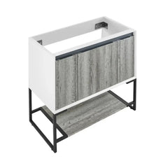 Swiss Madison Marseille 36" Bathroom Vanity in Oak - SM-BV143 - The Home Selection