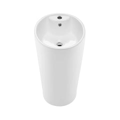 Swiss Madison Monaco Circular Basin Pedestal Sink - SM-PS307 - The Home Selection