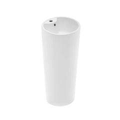 Swiss Madison Monaco Circular Basin Pedestal Sink - SM-PS307 - The Home Selection