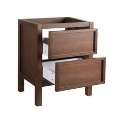 Swiss Madison Nadar 24" Bathroom Vanity in Walnut Cabinet Only - SM-BV371WN-C - The Home Selection