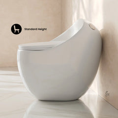 Swiss Madison Plaisir II One-Piece Round Toilet Top Flush 1.28 GPF - SM-1T289 - The Home Selection