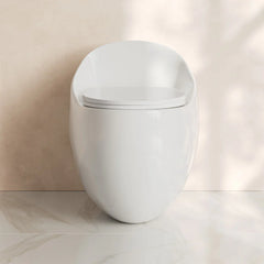 Swiss Madison Plaisir II One-Piece Round Toilet Top Flush 1.28 GPF - SM-1T289 - The Home Selection