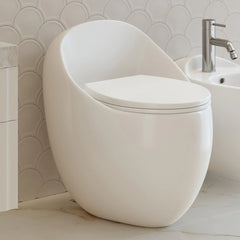 Swiss Madison Plaisir II One-Piece Round Toilet Top Flush 1.28 GPF - SM-1T289 - The Home Selection