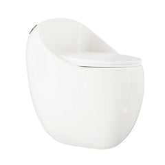 Swiss Madison Plaisir II One-Piece Round Toilet Top Flush 1.28 GPF - SM-1T289 - The Home Selection
