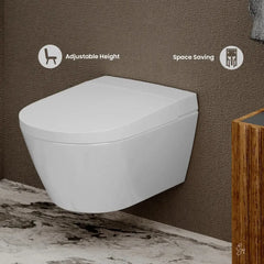Swiss Madison Pur Smart Wall-Hung Toilet with Bidet Bundle (SM-ST080, SM-WCB02) - SM-STK0805PS - The Home Selection