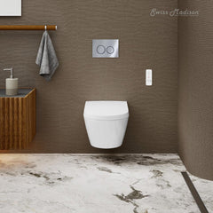 Swiss Madison Pur Smart Wall-Hung Toilet with Bidet Bundle (SM-ST080, SM-WCB02) - SM-STK0805PS - The Home Selection
