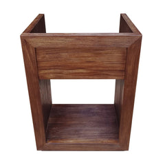 Swiss Madison Rennes 24" Reclaimed Wood Vanity in Natural Teak- Cabinet - SM-BV369TK-C - The Home Selection
