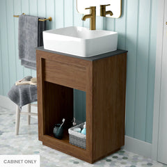 Swiss Madison Rennes 24" Reclaimed Wood Vanity in Natural Teak- Cabinet - SM-BV369TK-C - The Home Selection