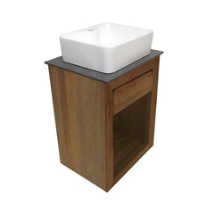 Swiss Madison Rennes 24" Reclaimed Wood Vanity in Natural Teak- Cabinet - SM-BV369TK-C - The Home Selection
