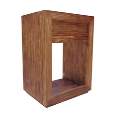 Swiss Madison Rennes 24" Reclaimed Wood Vanity in Natural Teak- Cabinet - SM-BV369TK-C - The Home Selection