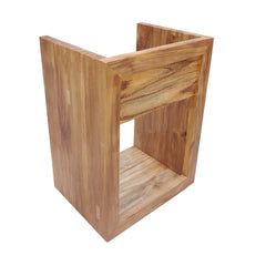 Swiss Madison Rennes 24" Reclaimed Wood Vanity in Natural Teak- Cabinet - SM-BV369TK-C - The Home Selection
