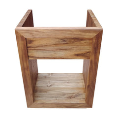 Swiss Madison Rennes 24" Reclaimed Wood Vanity in Natural Teak- Cabinet - SM-BV369TK-C - The Home Selection