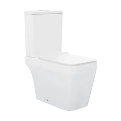 Swiss Madison Rivoli Two-Piece Square Toilet Dual-Flush 1.1/1.6 gpf - SM-2T143 - The Home Selection