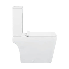 Swiss Madison Rivoli Two-Piece Square Toilet Dual-Flush 1.1/1.6 gpf - SM-2T143 - The Home Selection