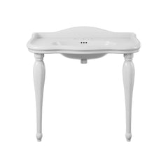 Swiss Madison Santorini 40" Rectangle 3-Hole Widespread Console Sink - SM-CS6101GW-3W - The Home Selection