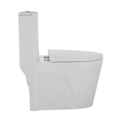 Swiss Madison St. Tropez One-Piece Elongated Toilet Vortex™ Dual-Flush 1.1/1.6 gpf - SM-1T254 - The Home Selection