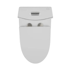 Swiss Madison St. Tropez One-Piece Elongated Toilet Vortex™ Dual-Flush 1.1/1.6 gpf - SM-1T254 - The Home Selection