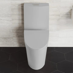 Swiss Madison St. Tropez One-Piece Elongated Toilet Vortex™ Dual-Flush 1.1/1.6 gpf - SM-1T254 - The Home Selection