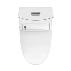 Swiss Madison St. Tropez One-Piece Elongated Toilet Vortex Dual-Flush 1.1/1.6 gpf with Smart Seat Bidet - SM-1T0814GW - The Home Selection