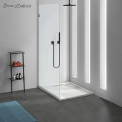 Swiss Madison Terre C Series 36" x 36" Reversible Drain Shower Base - SM-SB552 - The Home Selection