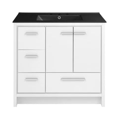 Swiss Madison Virage 36 Freestanding, Bathroom Vanity in Glossy White - Cabinet - SM-BV750W - The Home Selection