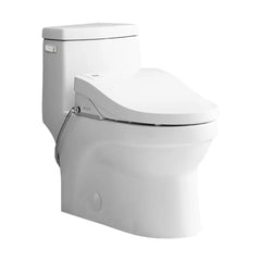 Swiss Madison Virage One-Piece Toilet with Vivante Smart Seat Left Side Flush Handle 1.28 gpf SM-ST023 - The Home Selection