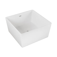 Swiss Madison Voltaire 47" Square Freestanding Bathtub - SM-FB581 - The Home Selection