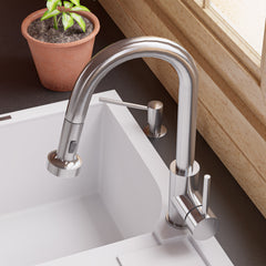 Alfi Sensor Gooseneck Pull Down Kitchen Faucet - ABKF3262
