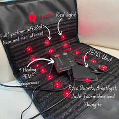 TheraPro™ PEMF, Infrared & Red Light Therapy Recovery Pad – Large - The Home Selection
