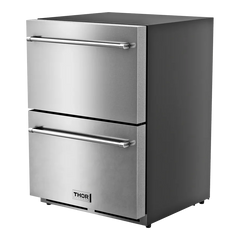Thor Kitchen 24 Inch Indoor Outdoor Freezer Drawer - TRZ24U - The Home Selection
