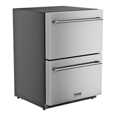 Thor Kitchen 24 Inch Indoor Outdoor Freezer Drawer - TRZ24U - The Home Selection