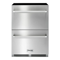 Thor Kitchen 24 Inch Indoor Outdoor Refrigerator Drawer - TRF24U - The Home Selection