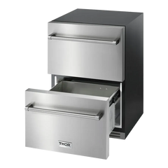Thor Kitchen 24 Inch Indoor Outdoor Refrigerator Drawer - TRF24U - The Home Selection