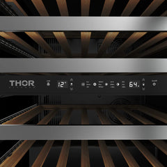 Thor Kitchen 24 Inch Undercounter Dual Zone Wine Cooler, 46 Bottle Capacity - TWC24UD - The Home Selection