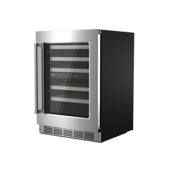 Thor Kitchen 24 Inch Undercounter Dual Zone Wine Cooler, 46 Bottle Capacity - TWC24UD - The Home Selection