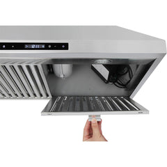 Thor Kitchen 30 Inch Wall Mount Range Hood in Stainless Steel - HRH3007 - The Home Selection