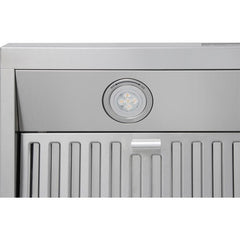 Thor Kitchen 36 Inch Wall Mount Range Hood in Stainless Steel - HRH3607 - The Home Selection