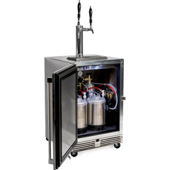 Perlick 24-Inch Mobile Tap Beverage Dispenser for Beer & Wine - HP24TS-2M
