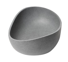 Alfi 23  Solid Concrete Wavy Oval Above Mount Vessel Sink - ABCO23O