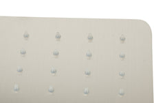 Alfi 20  Rectangular Brushed Solid Ultra Thin Rain Shower Head - RAIN2012