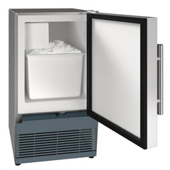 U-Line 15" ADA Height Compliant Crescent Ice Maker – 25 lbs Storage, No Drain Required - UACR015 - The Home Selection