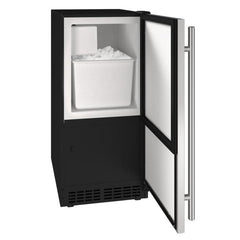 U-Line 15" ADA Height Compliant Crescent Ice Maker – 25 lbs Storage, No Drain Required - UACR115 - The Home Selection
