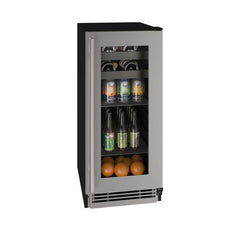 U-Line 15-Inch 1 Class Beverage Center - Freestanding Beverage Cooler - UHBV115 - The Home Selection