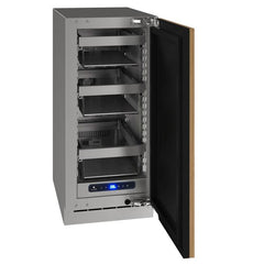 U-Line 15-Inch 5 Class Slide & Secure™ Refrigerator – Stainless Steel Undercounter Fridge with U-Adjust™ Interior & Variable Speed Compressor - UHRE515 - The Home Selection