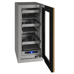 U-Line 15-Inch 5 Class Slide & Secure™ Refrigerator – Stainless Steel Undercounter Fridge with U-Adjust™ Interior & Variable Speed Compressor - UHRE515 - The Home Selection
