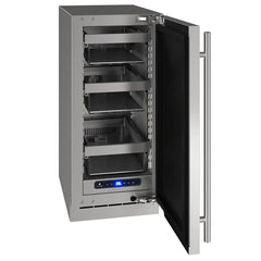 U-Line 15-Inch 5 Class Slide & Secure™ Refrigerator – Stainless Steel Undercounter Fridge with U-Adjust™ Interior & Variable Speed Compressor - UHRE515 - The Home Selection
