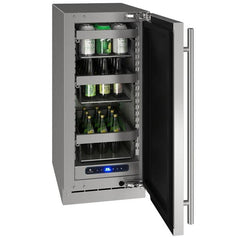 U-Line 15-Inch 5 Class Slide & Secure™ Refrigerator – Stainless Steel Undercounter Fridge with U-Adjust™ Interior & Variable Speed Compressor - UHRE515 - The Home Selection